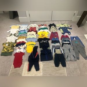 Baby BOY clothes 75 pieces